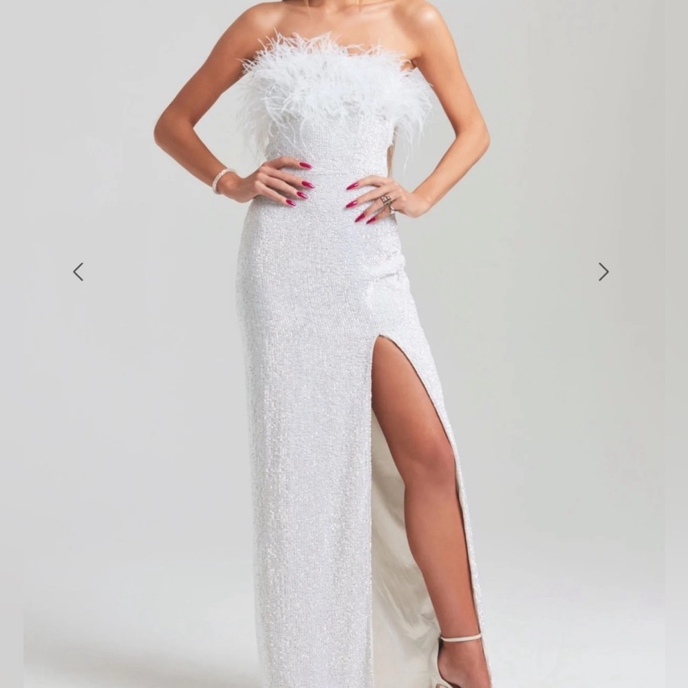 Retrofete Dolly Dress in Moonglow White